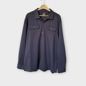 Raffi Men's The Jack Shirt Jacket in Navy, size XL
